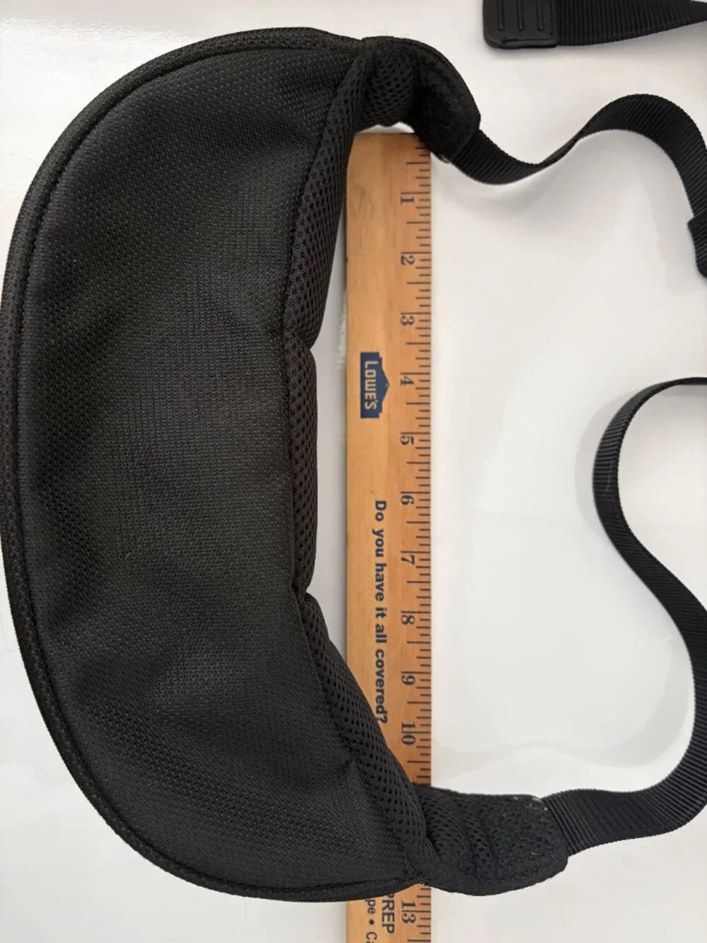 Tumi 599c Black Ballistic Nylon Waist Bag Fanny Pack